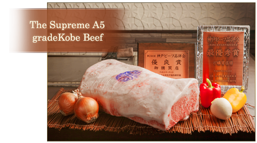 The Supreme A5 gradeKobe Beef