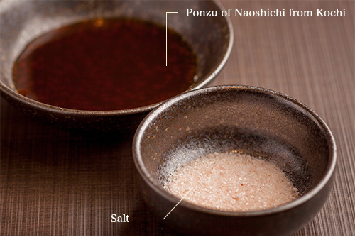 Ponzu of Naoshichi from Kochi and Salt